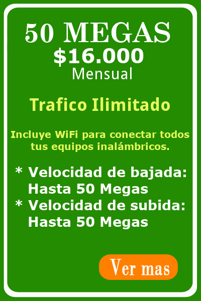 Internet Hogar 50 Megas