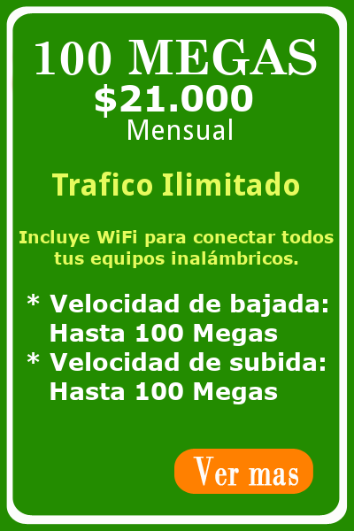 Internet Hogar 100 Megas