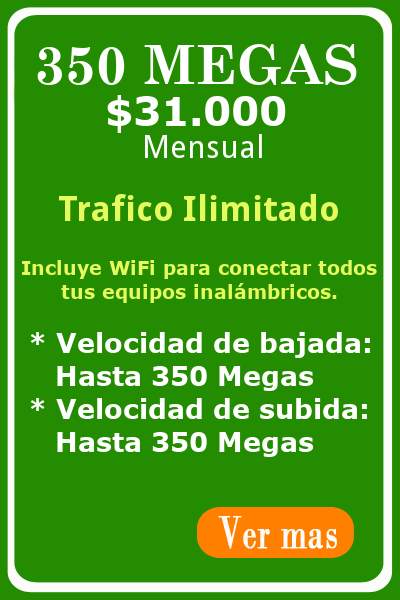 Internet Hogar 350 Megas