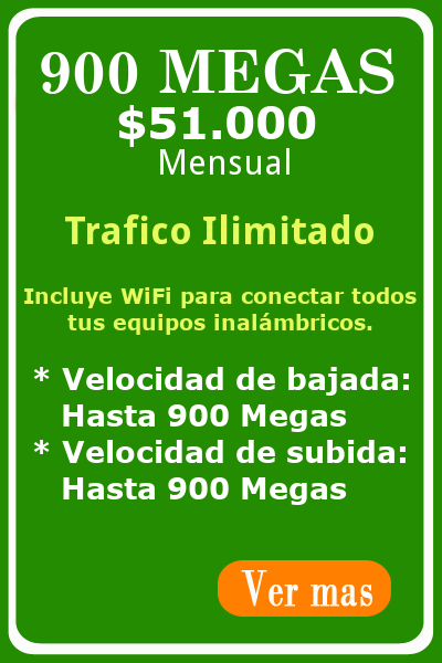 Internet Hogar 900 Megas